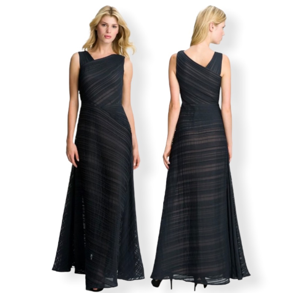 Tadashi Shoji Blue Maxi Dress